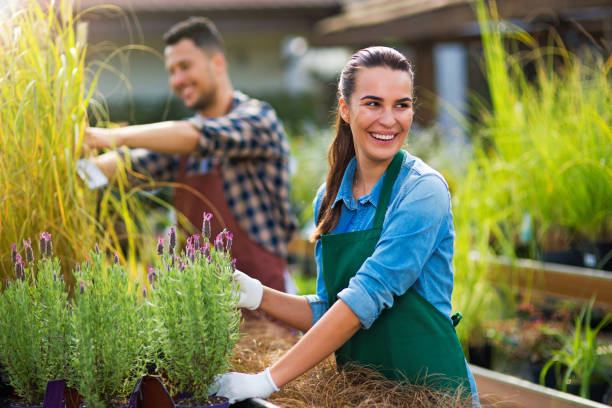 istock Garden Center Employees 867483936