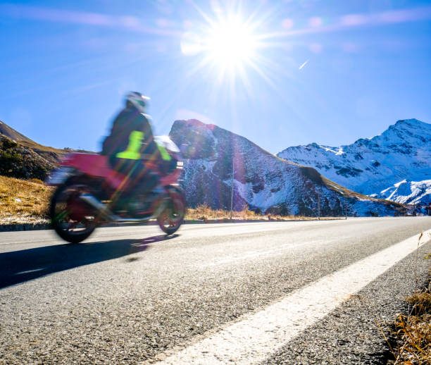 istock motorbike at the grossglockner mountain 867484284