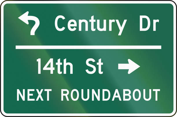 istock United States MUTCD guide road sign - Destination sign 867495978