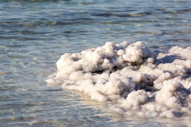 istock Dead Sea salt deposits stones 867516696