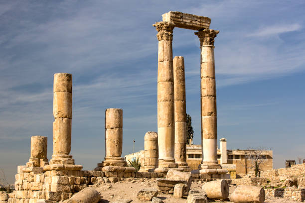 istock The ruins of the ancient citadel in Amman, 867524736