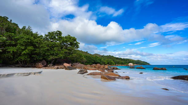 istock Paradise beach at anse lazio on the seychelles 19 867525002