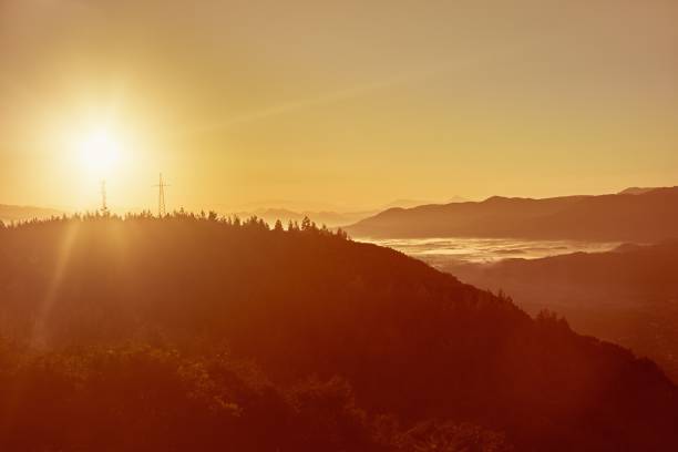 istock Sunrises from Sakar hill Mugla in Turkey 867540958