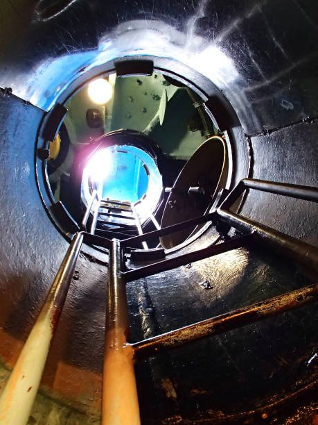 Submarine Hatch Door Top Entrance