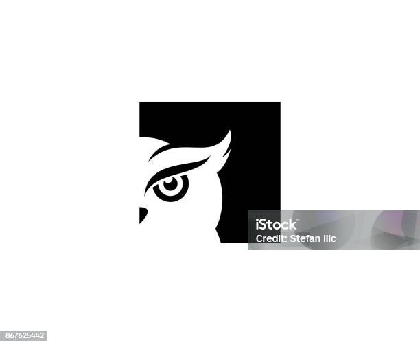 Owl Icon Stock Illustration - Download Image Now - Owl, Logo, Icon Symbol