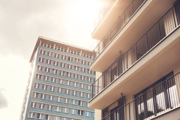 istock typical office or finance houses next to each other 867638468