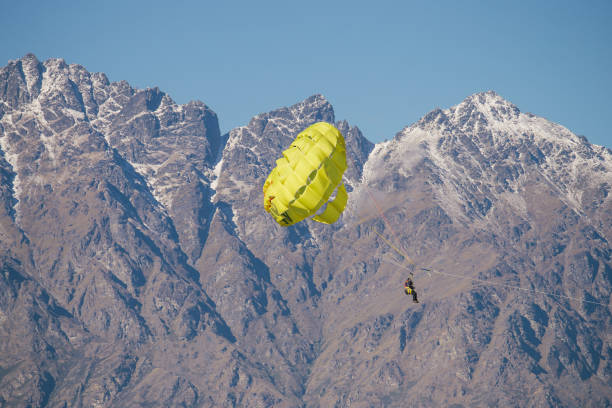 istock Parasailer in Queenstown 867641596