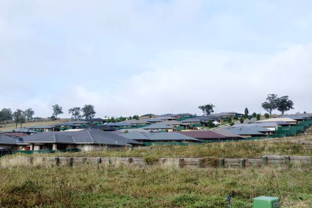 istock Rural housing estate 867654310