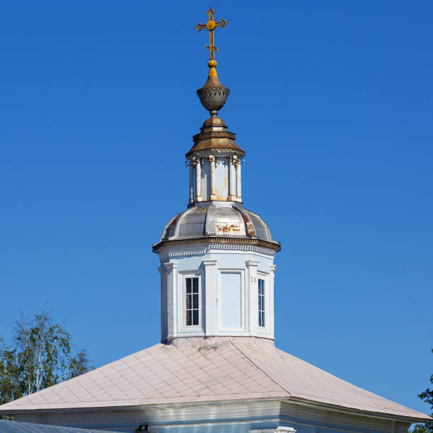 istock Old stone Orthodox Church in Russia. 867664486