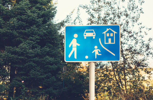 istock playground street traffic sign 867665520