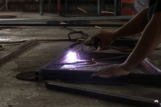 istock Welders Connecting the steel industry 867675918