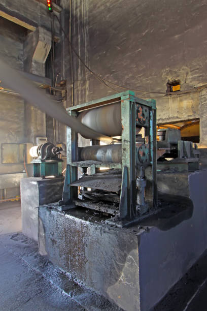 istock compacting machinery equipment in an old factory 867679774