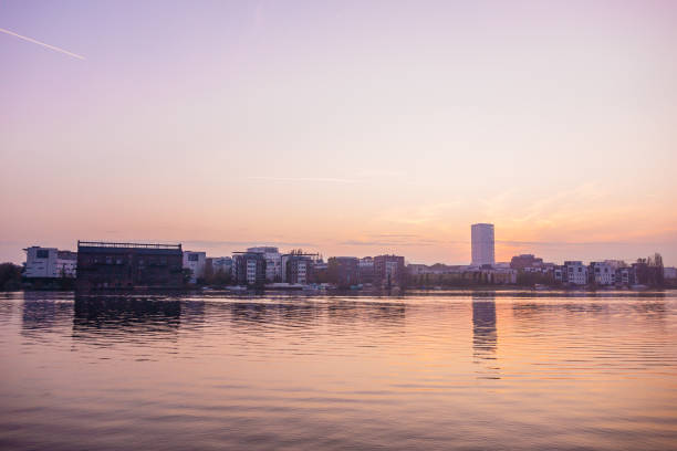 istock beautiful spree river at berlin in the eve 867682828
