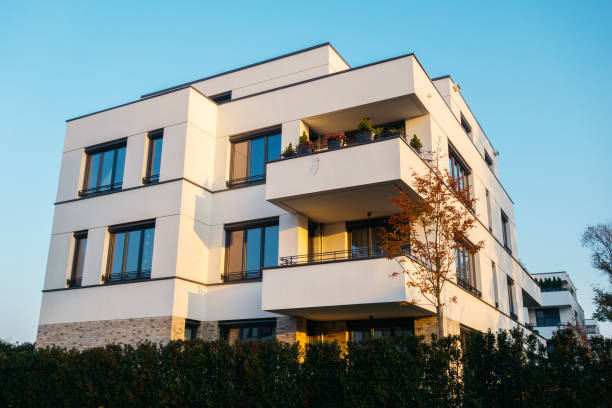 istock modern apartment house in high contrasts 867685584