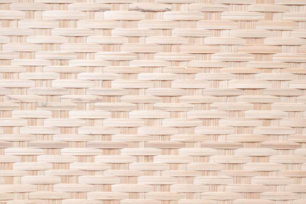 istock Abstract background, Thai traditional hand craft made by bamboo. 867688910