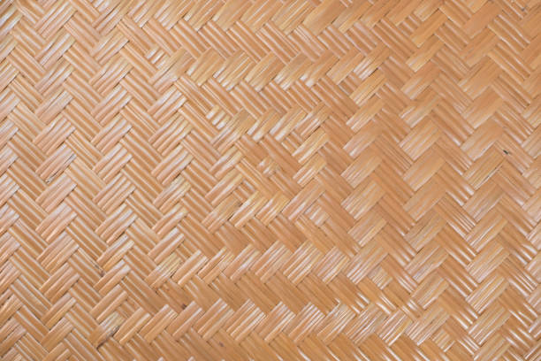 istock Abstract background, Thai traditional hand craft made by bamboo. 867688960