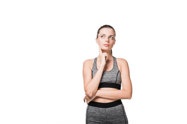 istock pensive sporty girl 867690174