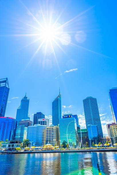 istock Urban landscape of Perth Australia 867703320