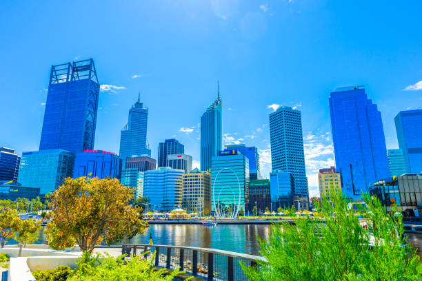 istock Urban landscape of Perth Australia 867704158