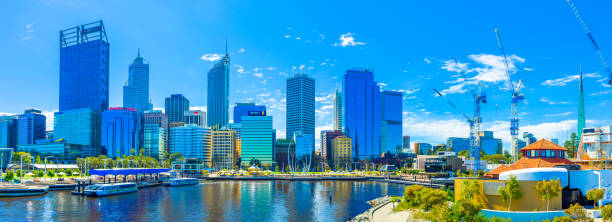 istock Urban landscape of Perth Australia 867704324