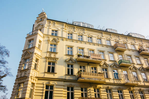 istock majestic yellow corner building 867708416