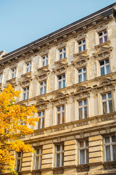 istock renovated facade in autumn at berlin 867711224