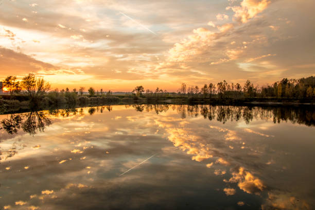 istock Beautiful view on the lake 867719694