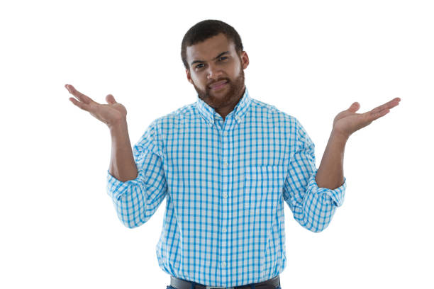 istock Male executive standing against white background 867724204