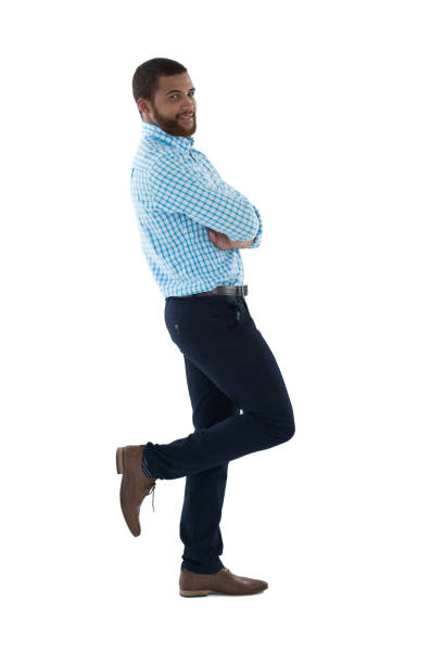 istock Male executive posing against white background 867724420