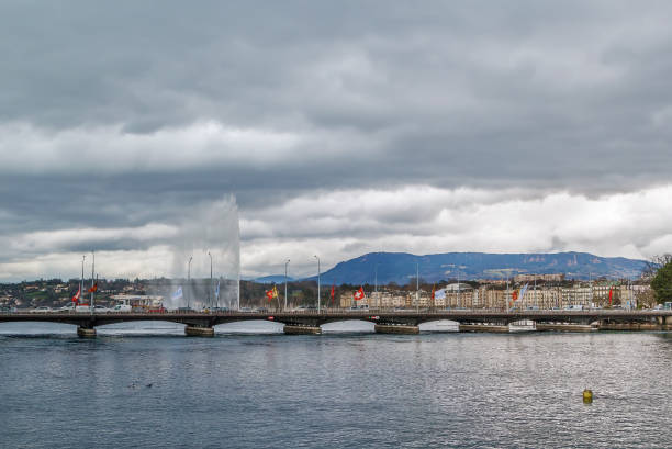 istock view of Geneva, Switzerland 867735962