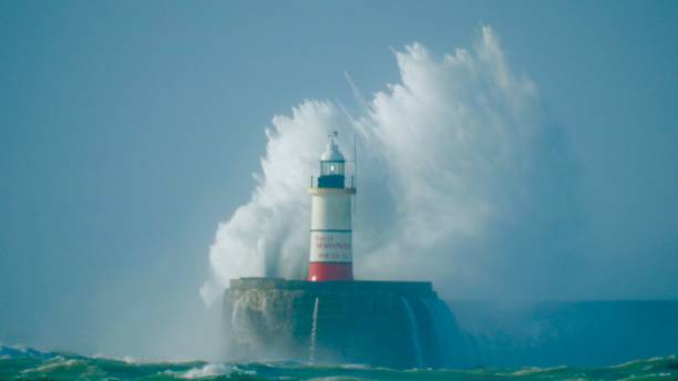 istock Stormy Seas Tropical Storm Brian at Seaford Beach 21.10.17 867746440