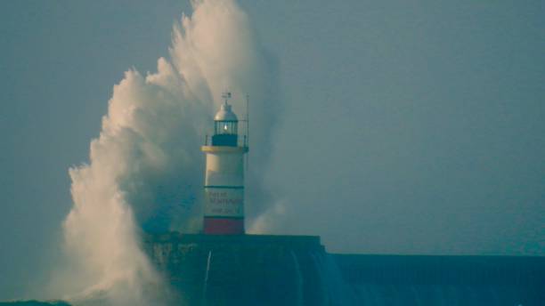 istock Stormy Seas Tropical Storm Brian at Seaford Beach 21.10.17 867746442
