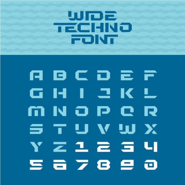 150+ Angular Alphabet Stock Illustrations, Royalty-Free Vector Graphics ...
