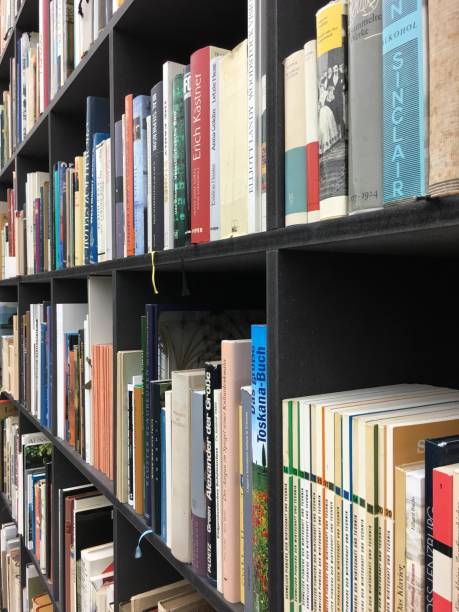 istock Colorful books in a library 867749942