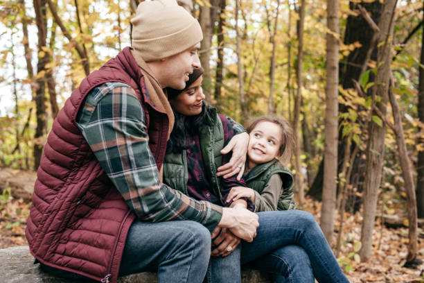 istock Parents and child in the park 867754418