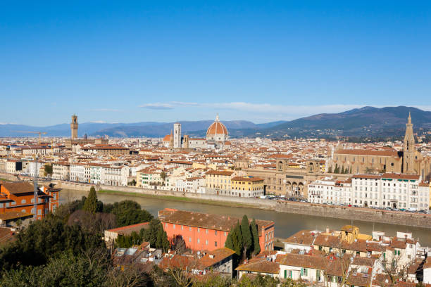 istock Florence aerial view, tuscany, Italy 867761548