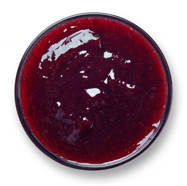 istock Bowl of plum jam 867767846