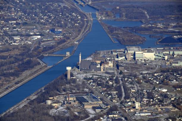 istock Welland canal aerial 867767964