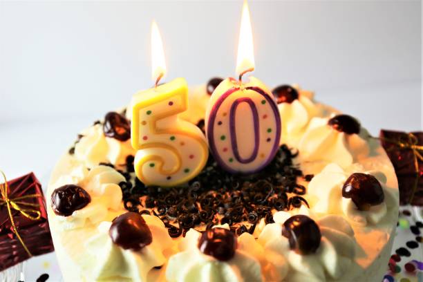 istock An image of a birthday cake with candle - 50 867770964