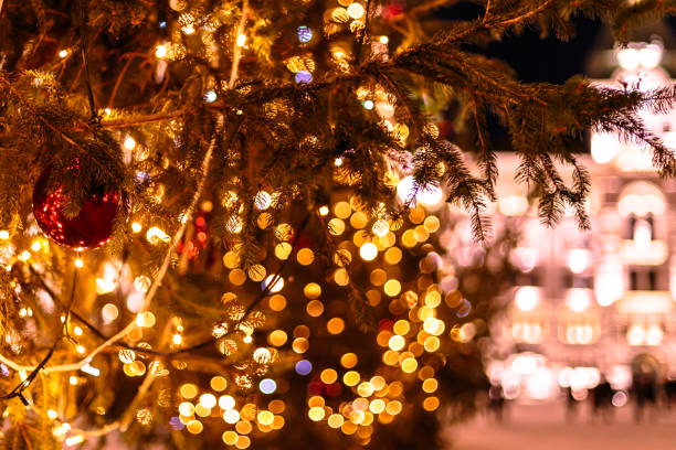 istock Christmas ball in the square of Trieste 867773780