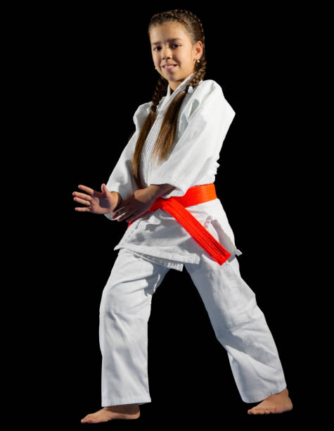 TKD Taekwondo Red Belt Girl Taekwondo Girl: Over 1,940 Royalty-Free