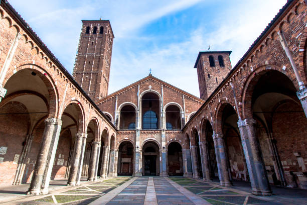 istock The Basilica of Sant'Ambrogio, Milan 867776108