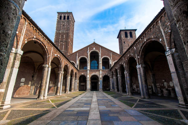 istock The Basilica of Sant'Ambrogio, Milan 867776116
