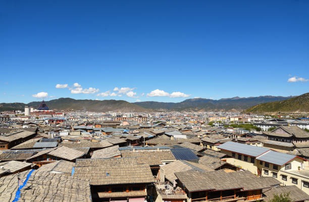 istock View of the rooftops in Shangri La 867785340