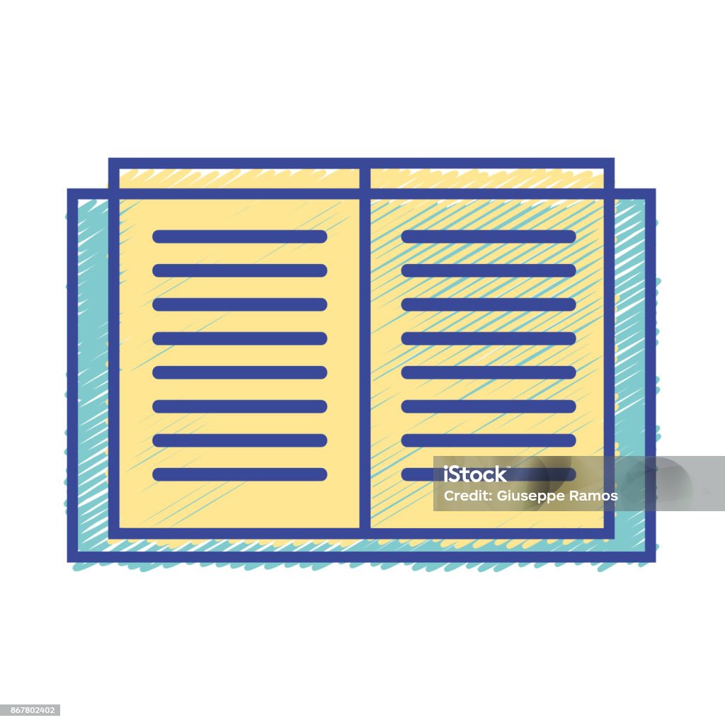 Education Book Object To Learn And Study Stock Illustration - Download ...