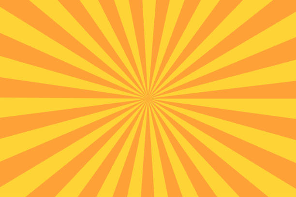 retro-sunburst strahl im vintage-stil. abstrakte comic-buch-hintergrund - vintage wallpaper stock-grafiken, -clipart, -cartoons und -symbole