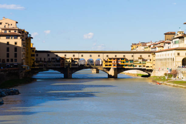 istock Old Bridge view, Florence, Italy 867806324
