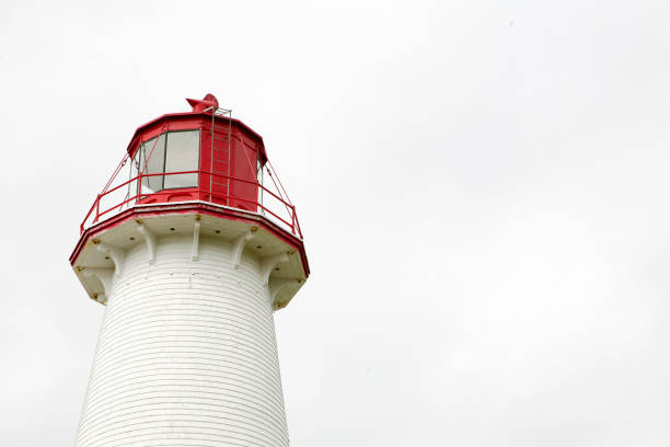 istock Top part of a lighthouse in Maritimes, Canada. 867807278