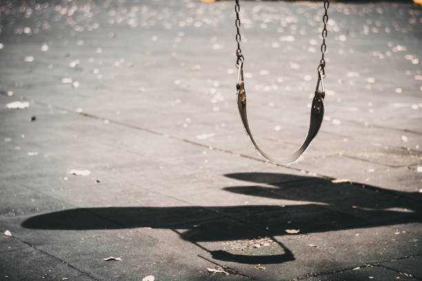istock alonely swing in the playground 867817036