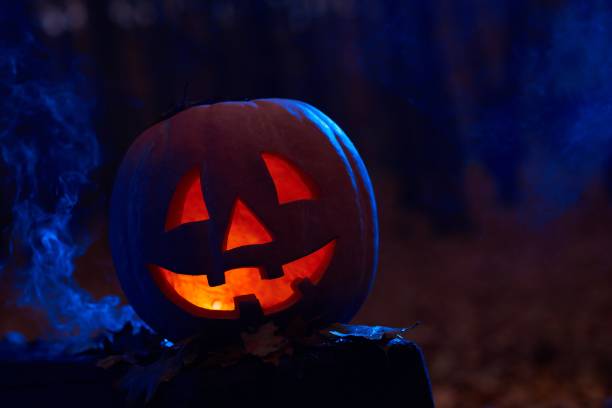 istock Shot of Halloween pumpkin jack head 867820272
